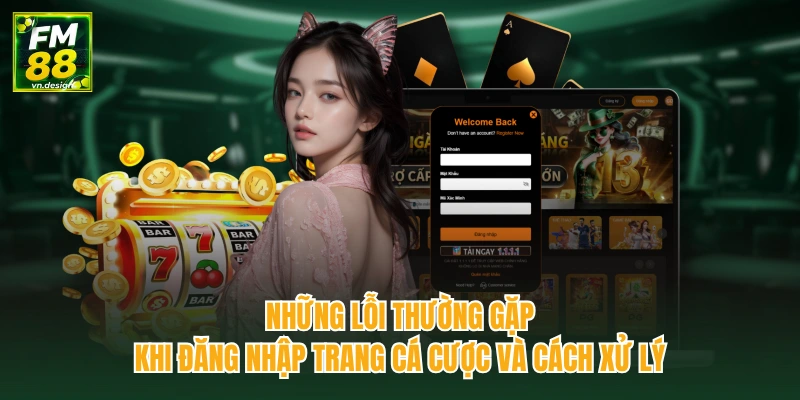 Những lỗi thường gặp khi đăng nhập trang cá cược và cách xử lý