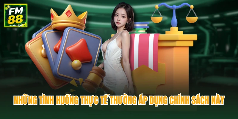 Những tình huống thực tế thường áp dụng chính sách này